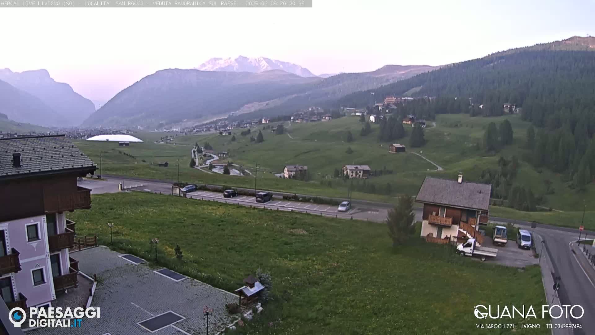 Livigno San Rocco Plateau Live Cam - Sondrio, Lombardy, Italy