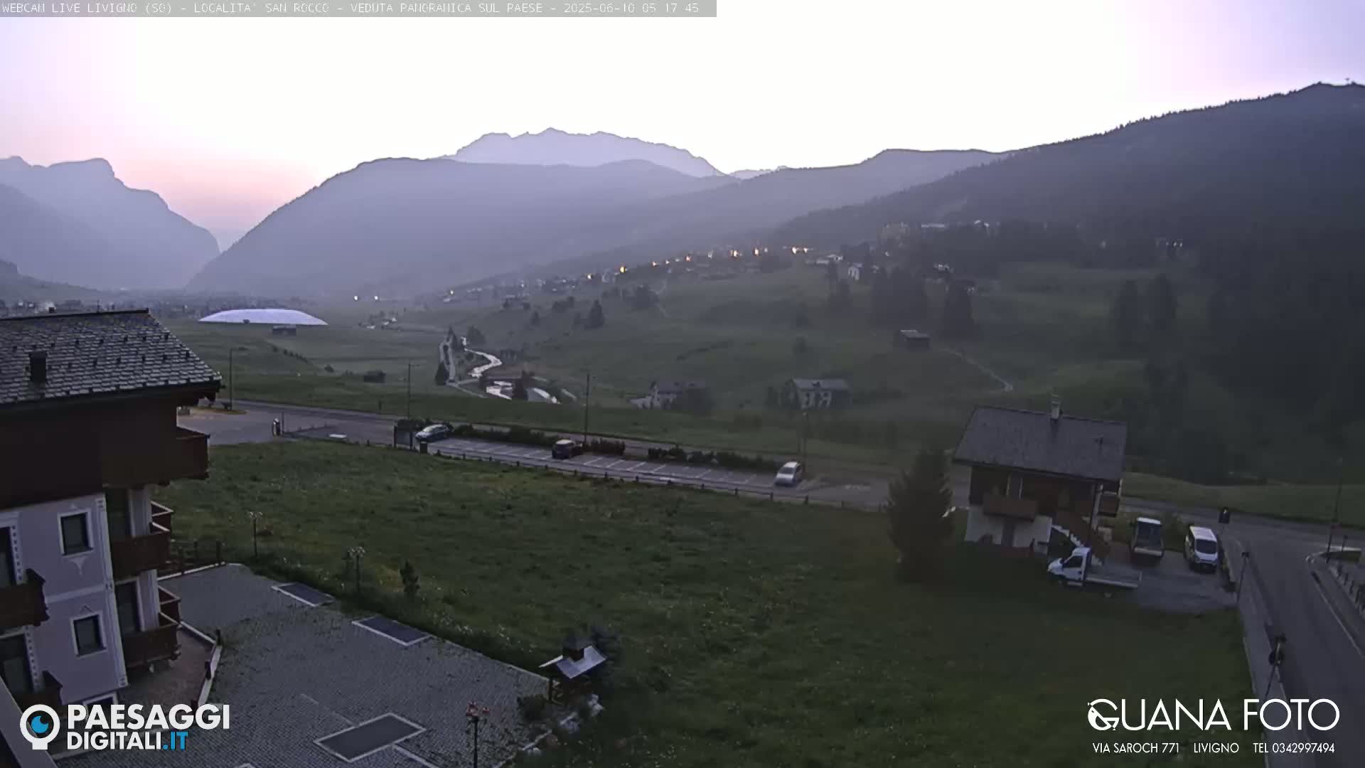 Livigno San Rocco Plateau Live Cam - Sondrio, Lombardy, Italy