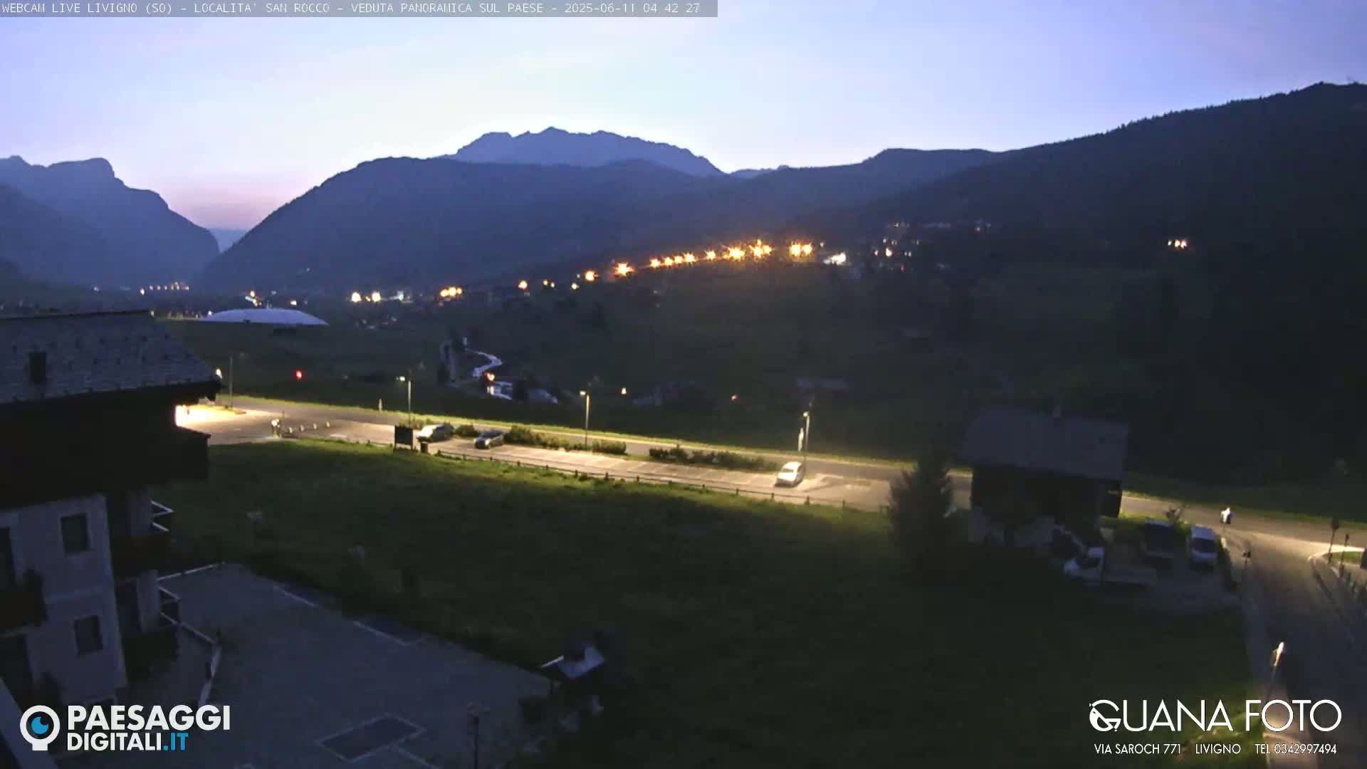 Livigno San Rocco Plateau Live Cam - Sondrio, Lombardy, Italy