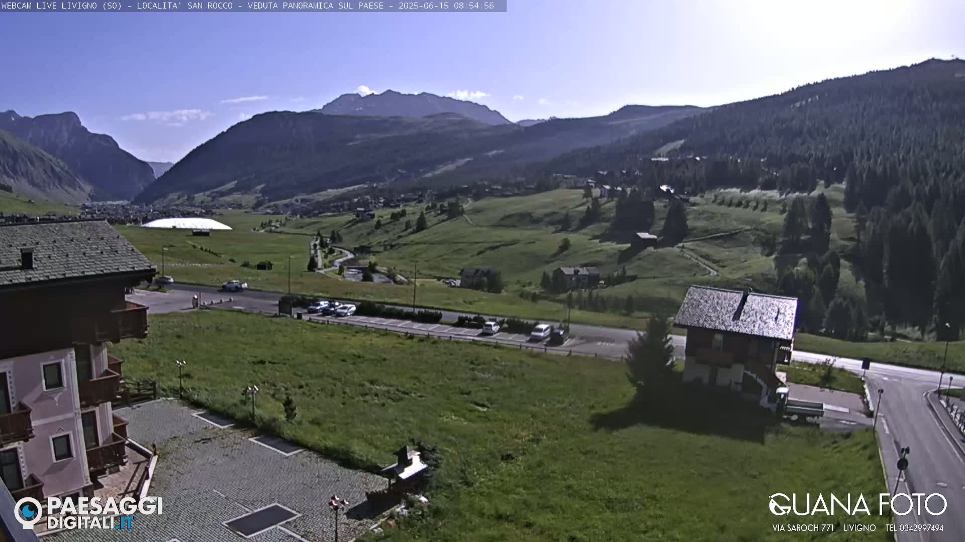 Livigno San Rocco Plateau Live Cam - Sondrio, Lombardy, Italy