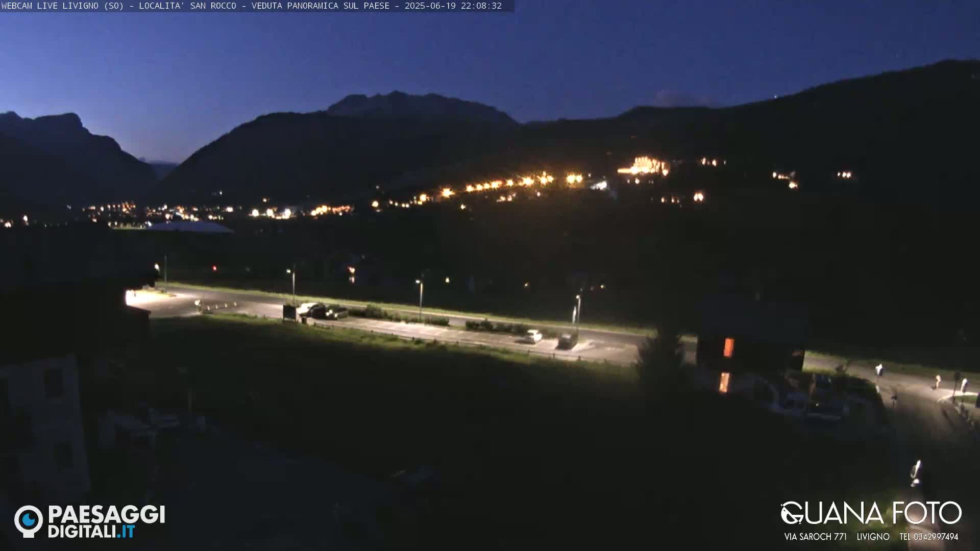 Livigno San Rocco Plateau Live Cam - Sondrio, Lombardy, Italy