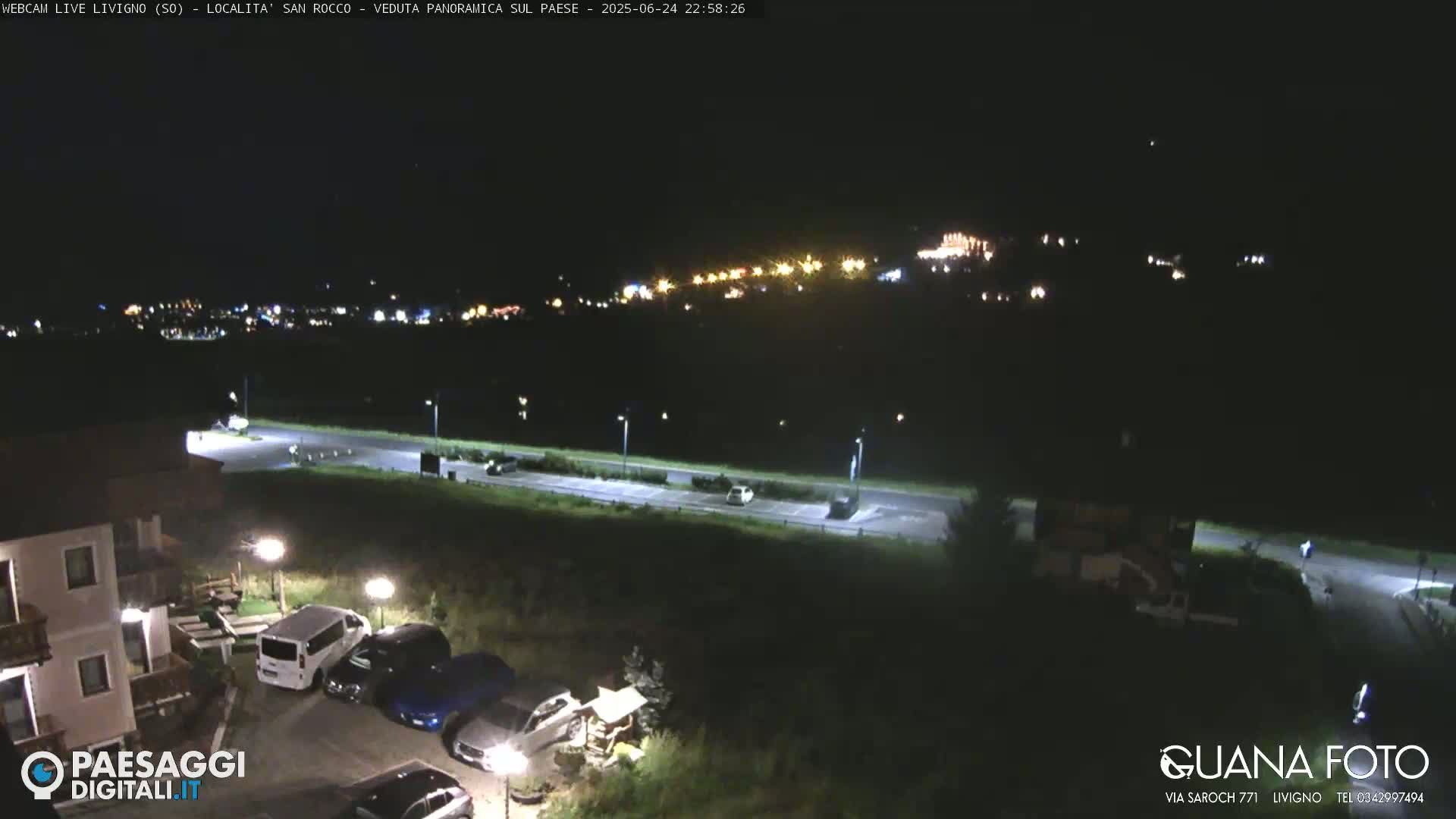 Livigno San Rocco Plateau Live Cam - Sondrio, Lombardy, Italy