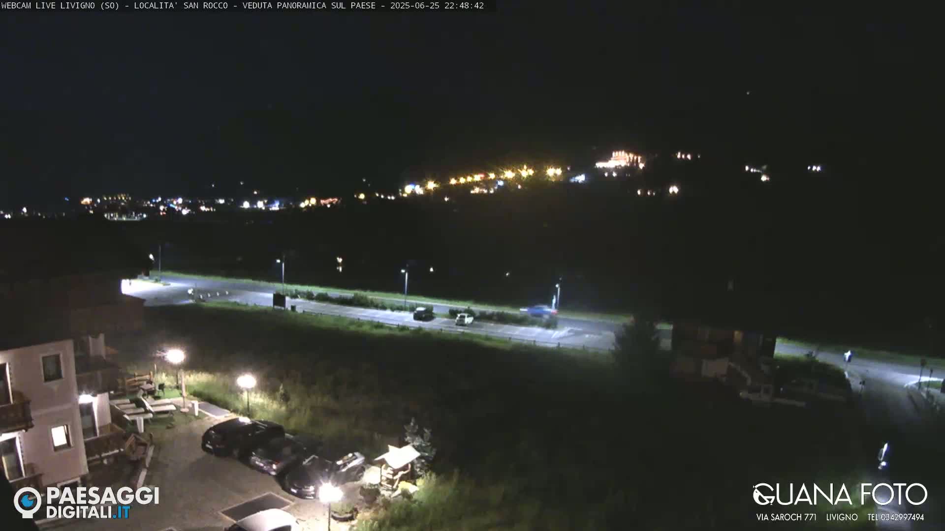 Livigno San Rocco Plateau Live Cam - Sondrio, Lombardy, Italy