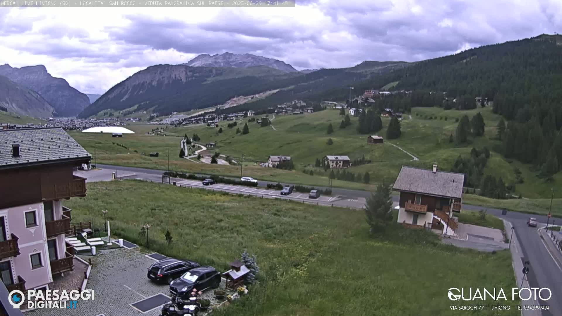 Livigno San Rocco Plateau Live Cam - Sondrio, Lombardy, Italy
