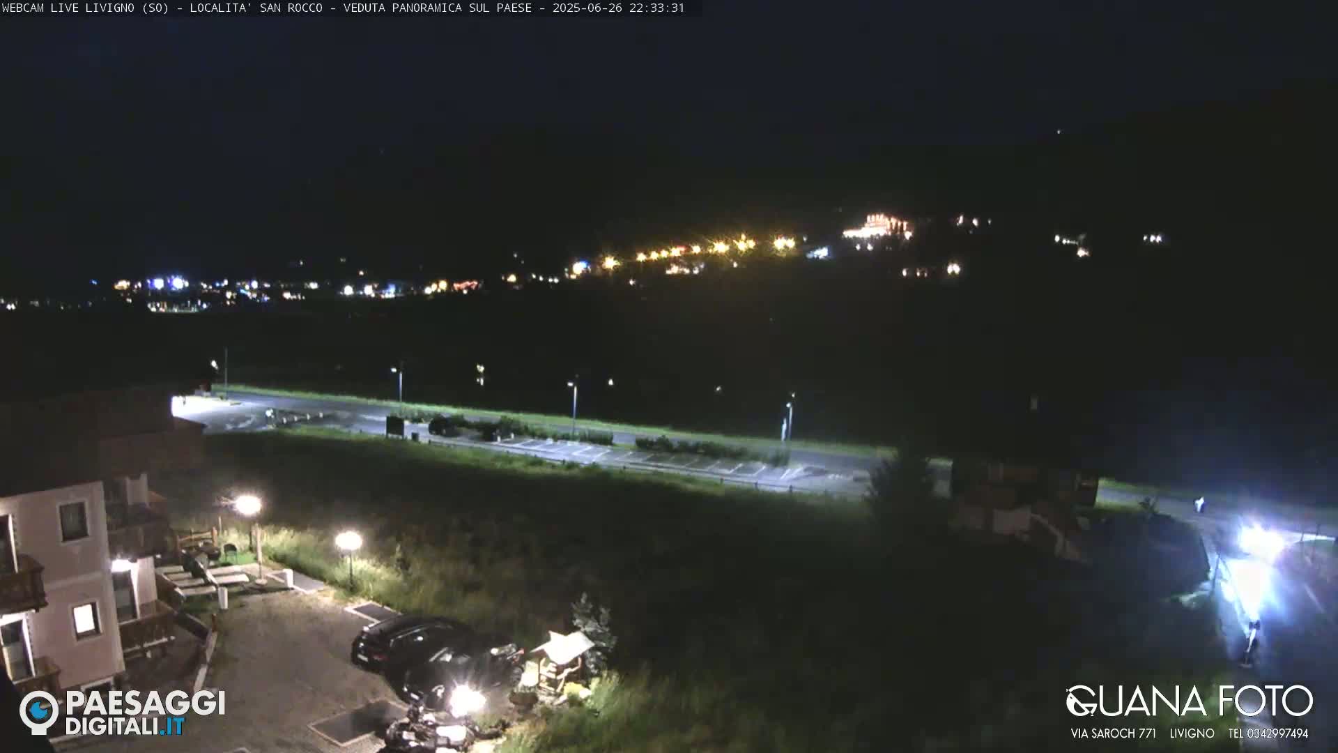 Livigno San Rocco Plateau Live Cam - Sondrio, Lombardy, Italy