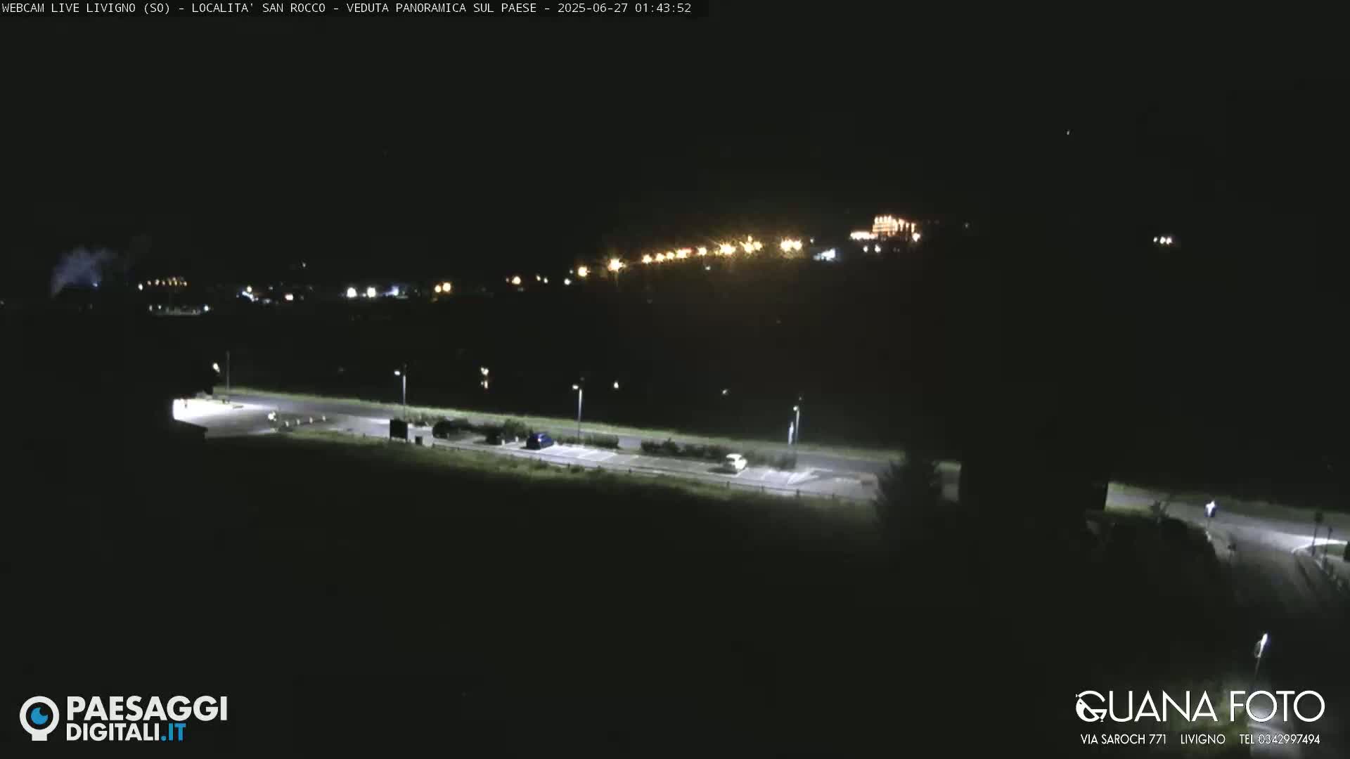 Livigno San Rocco Plateau Live Cam - Sondrio, Lombardy, Italy