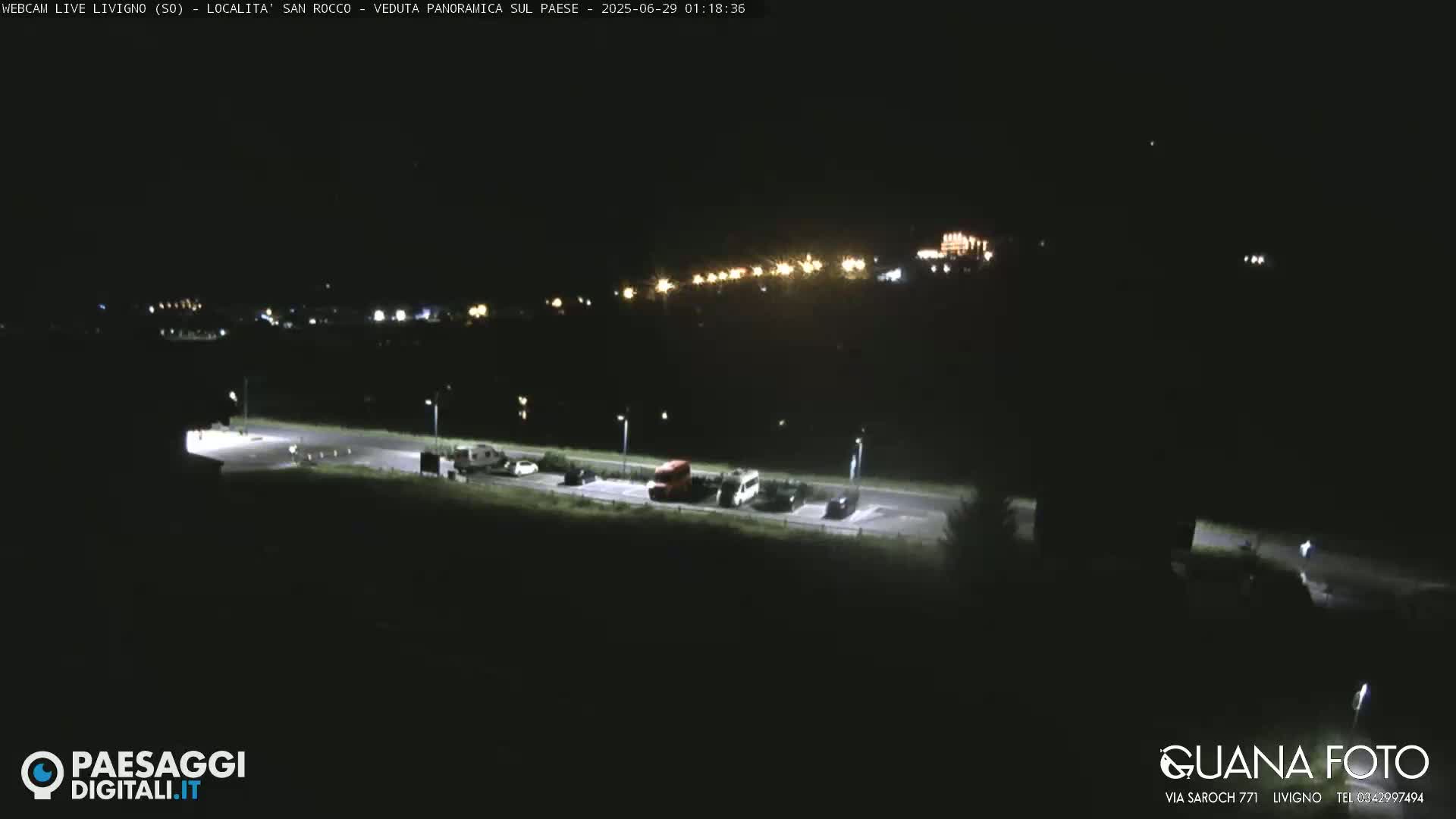 Livigno San Rocco Plateau Live Cam - Sondrio, Lombardy, Italy