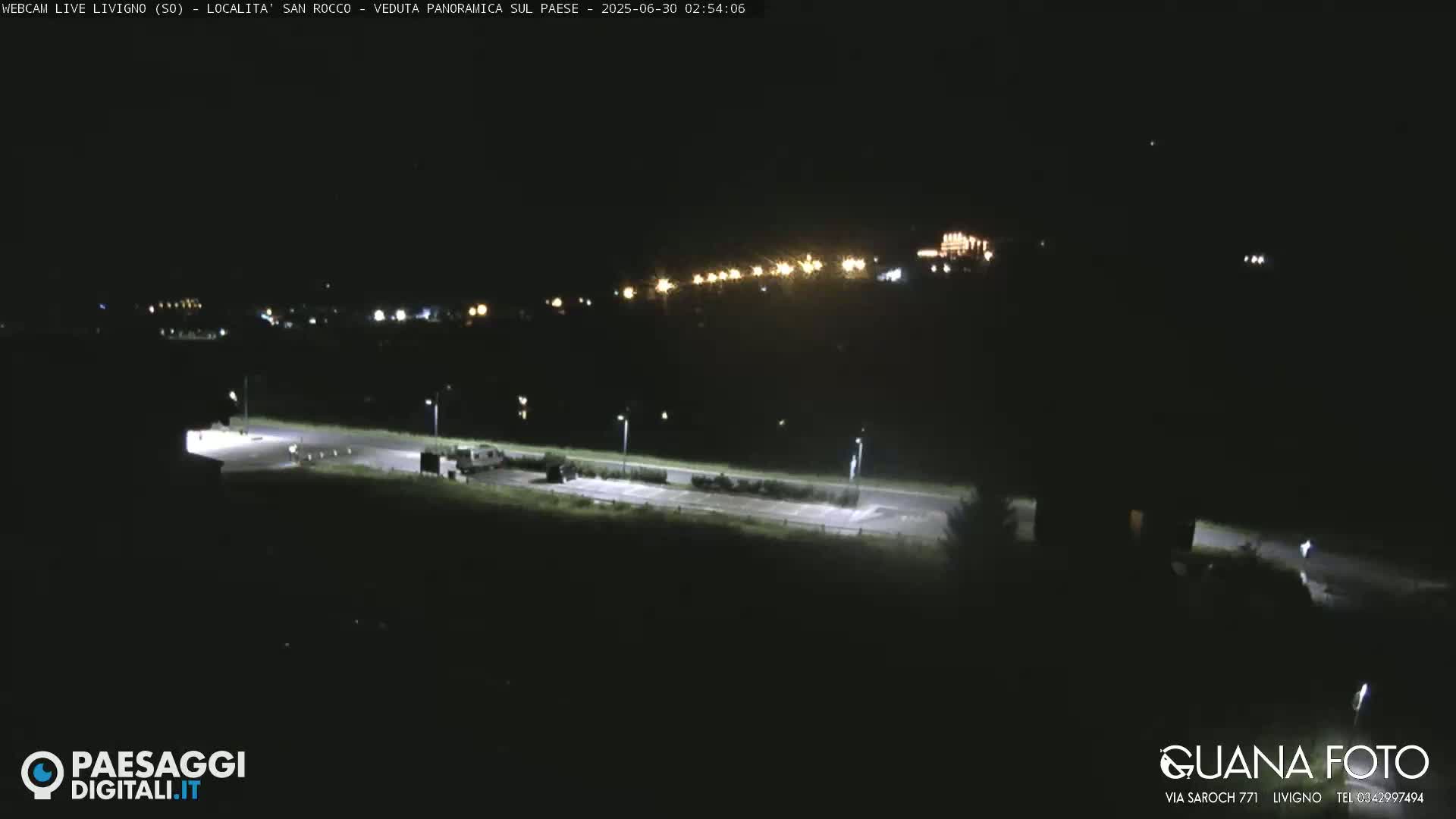 Livigno San Rocco Plateau Live Cam - Sondrio, Lombardy, Italy