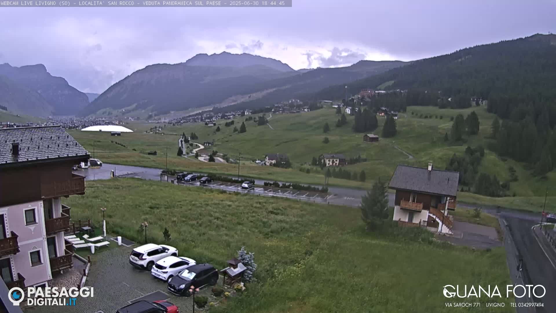 Livigno San Rocco Plateau Live Cam - Sondrio, Lombardy, Italy