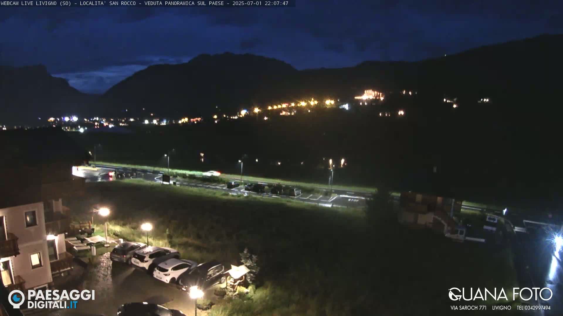 Livigno San Rocco Plateau Live Cam - Sondrio, Lombardy, Italy