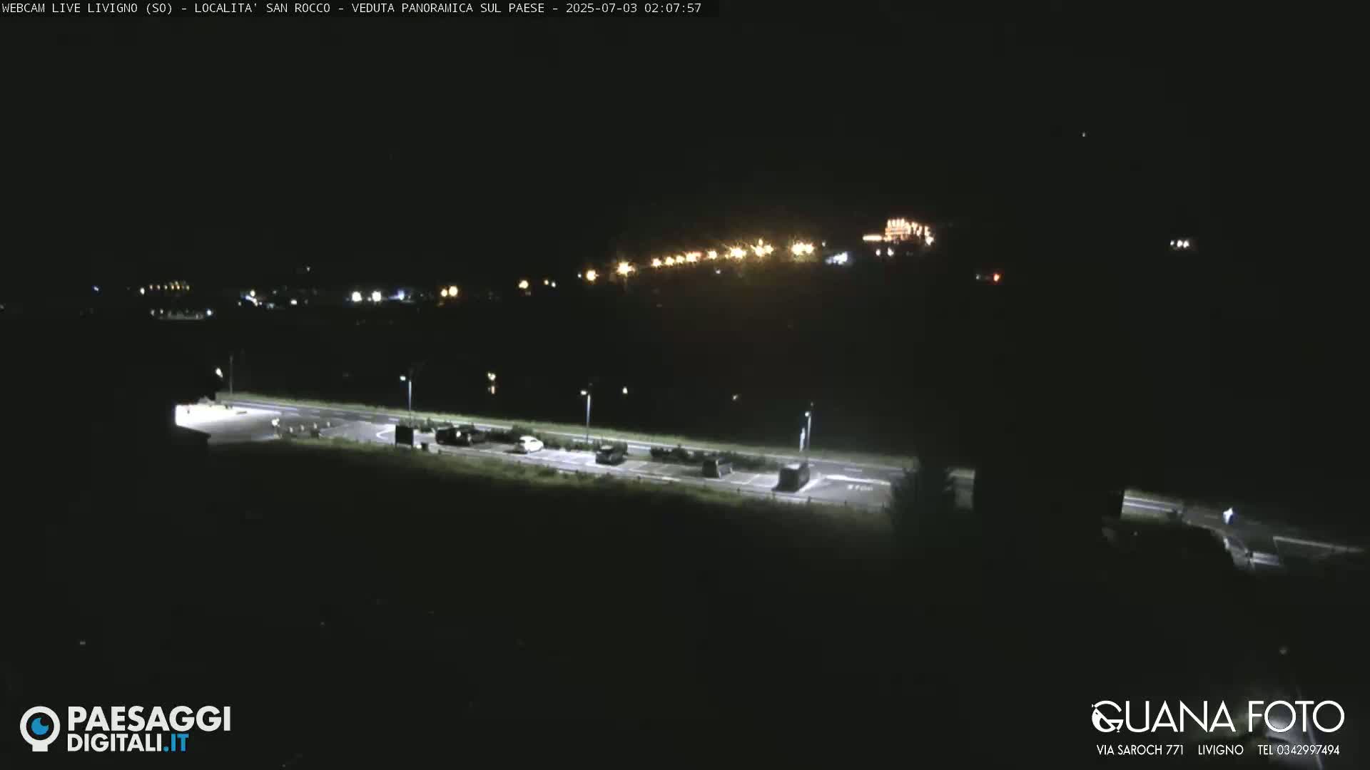 Livigno San Rocco Plateau Live Cam - Sondrio, Lombardy, Italy