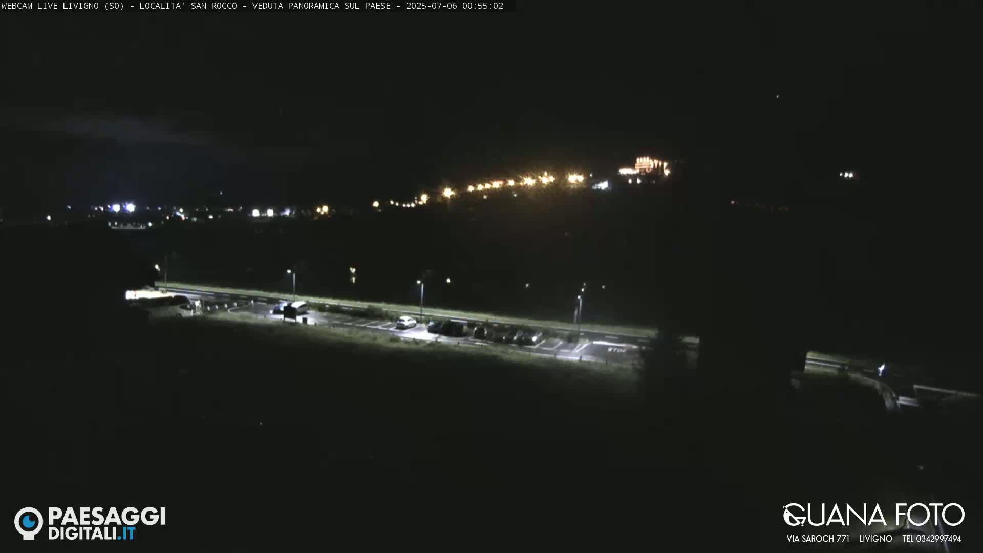 Livigno San Rocco Plateau Live Cam - Sondrio, Lombardy, Italy