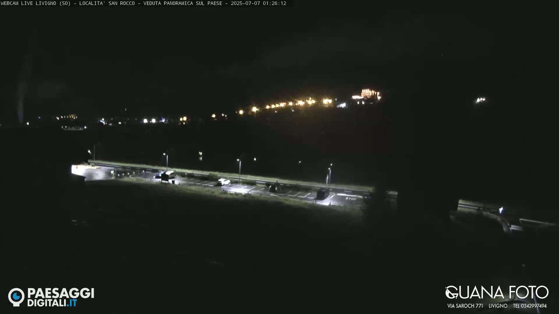 Livigno San Rocco Plateau Live Cam - Sondrio, Lombardy, Italy