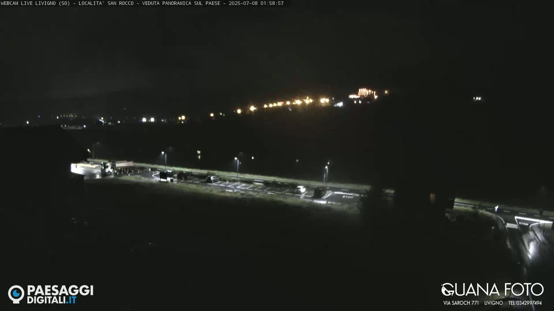 Livigno San Rocco Plateau Live Cam - Sondrio, Lombardy, Italy