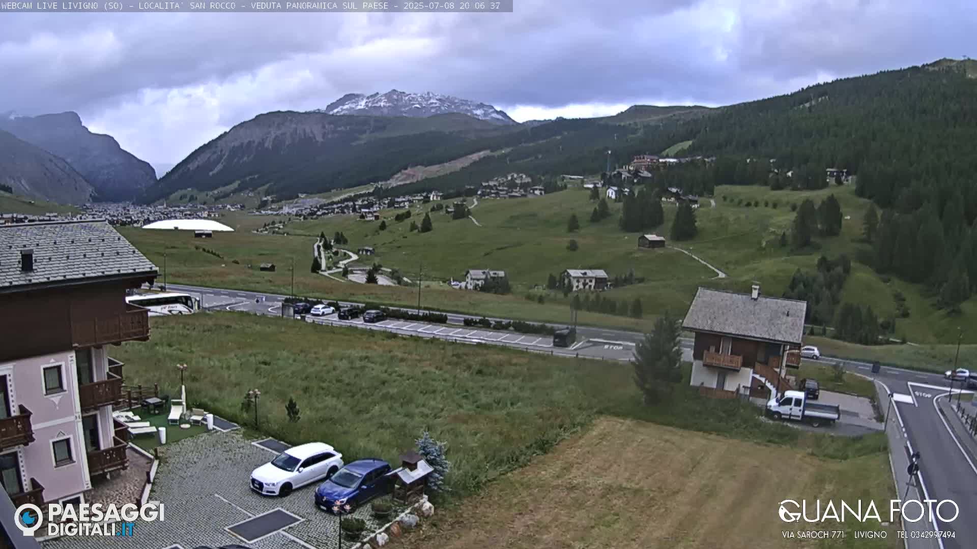 Livigno San Rocco Plateau Live Cam - Sondrio, Lombardy, Italy