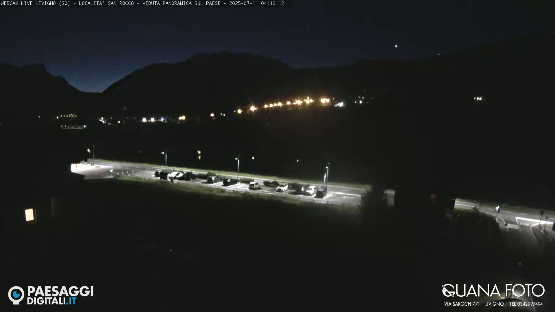 Livigno San Rocco Plateau Live Cam - Sondrio, Lombardy, Italy