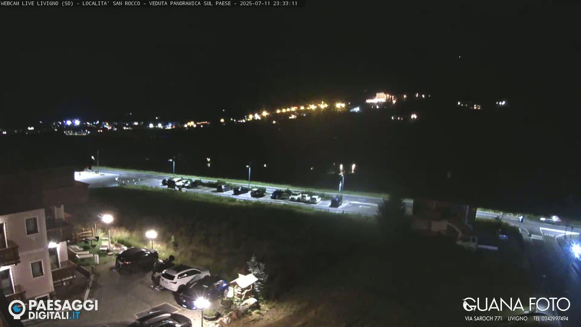 Livigno San Rocco Plateau Live Cam - Sondrio, Lombardy, Italy