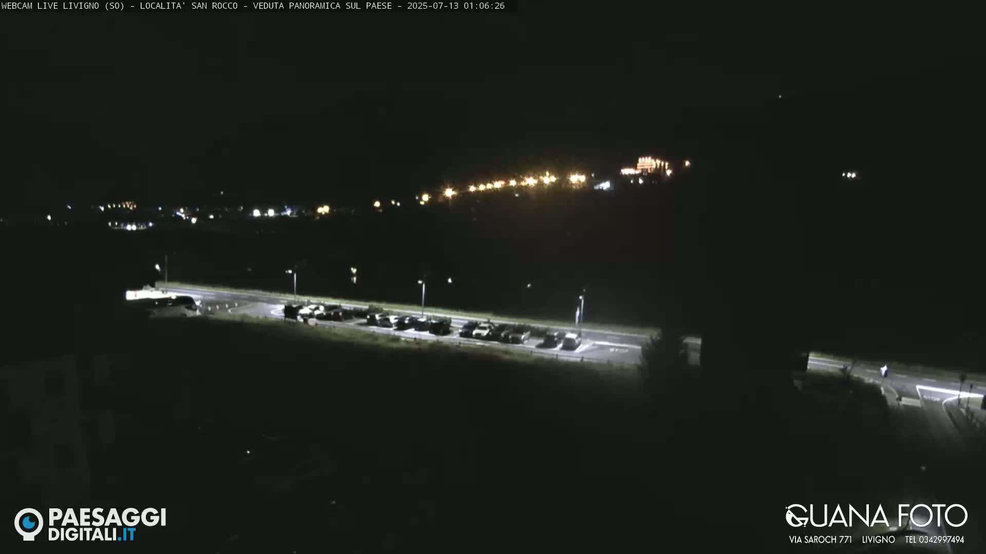 Livigno San Rocco Plateau Live Cam - Sondrio, Lombardy, Italy