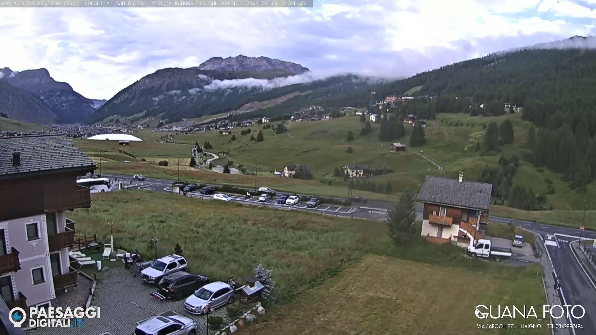Livigno San Rocco Plateau Live Cam - Sondrio, Lombardy, Italy