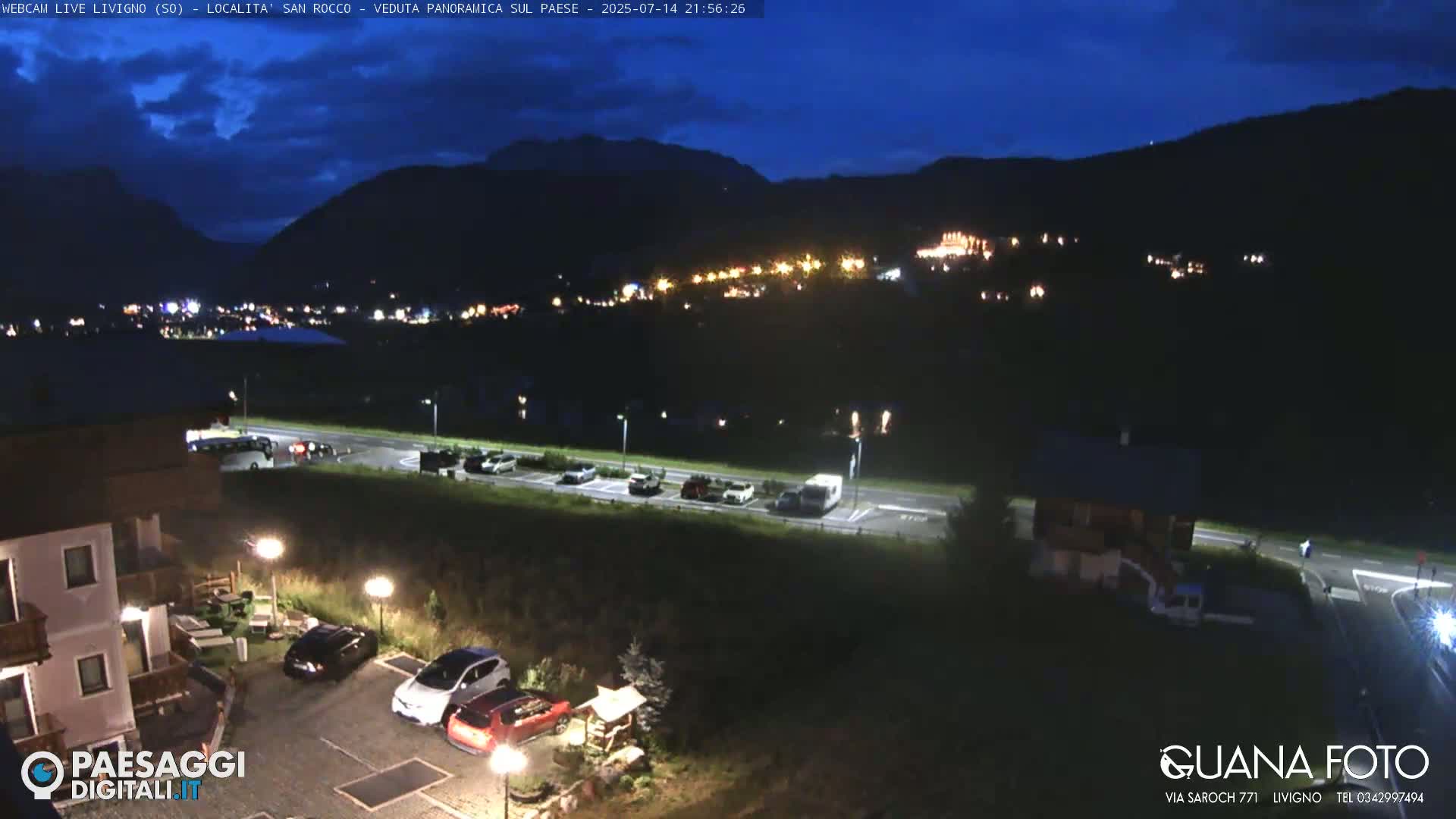 Livigno San Rocco Plateau Live Cam - Sondrio, Lombardy, Italy