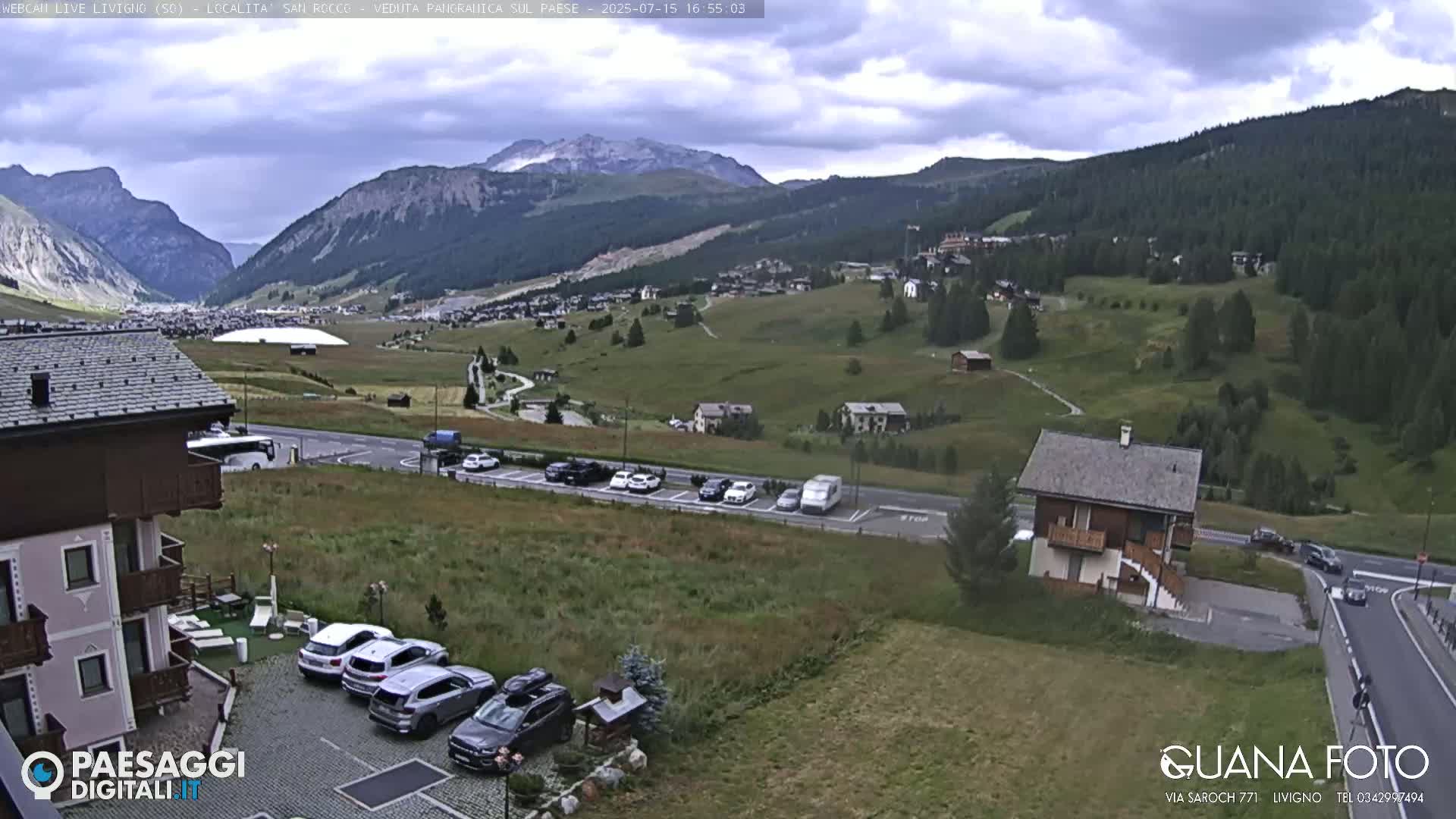 Livigno San Rocco Plateau Live Cam - Sondrio, Lombardy, Italy