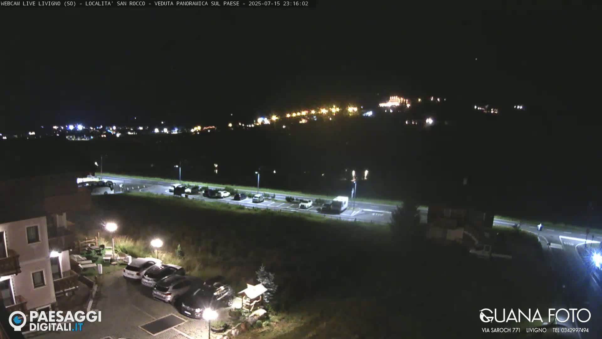 Livigno San Rocco Plateau Live Cam - Sondrio, Lombardy, Italy