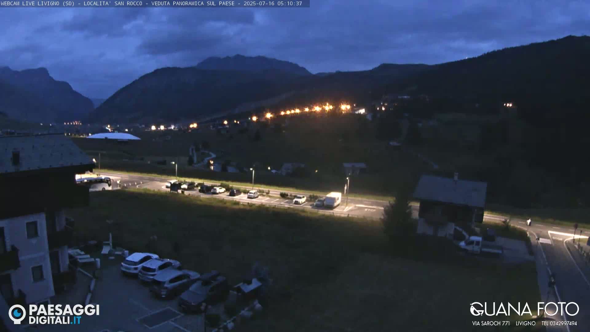 Livigno San Rocco Plateau Live Cam - Sondrio, Lombardy, Italy