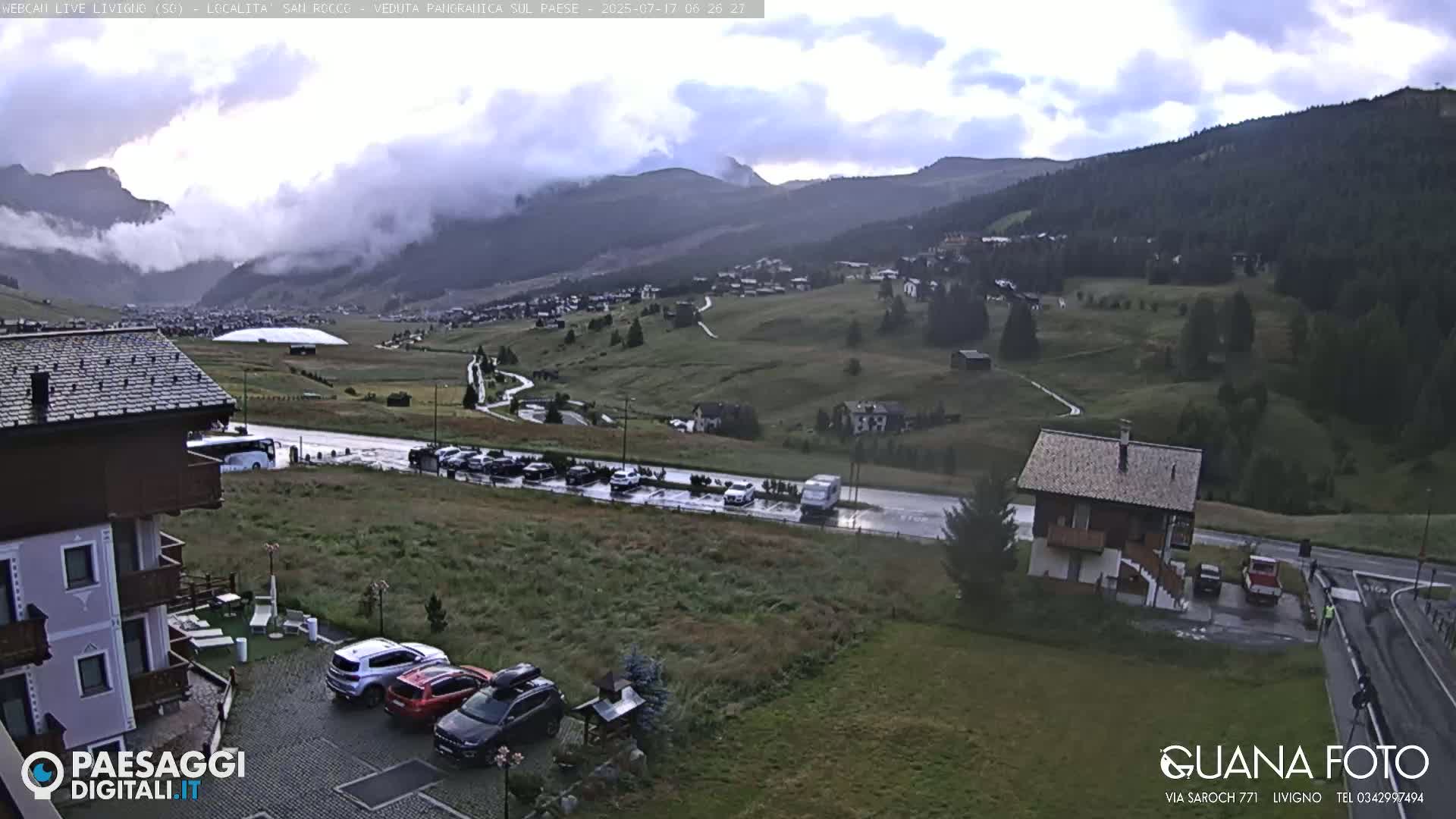 Livigno San Rocco Plateau Live Cam - Sondrio, Lombardy, Italy