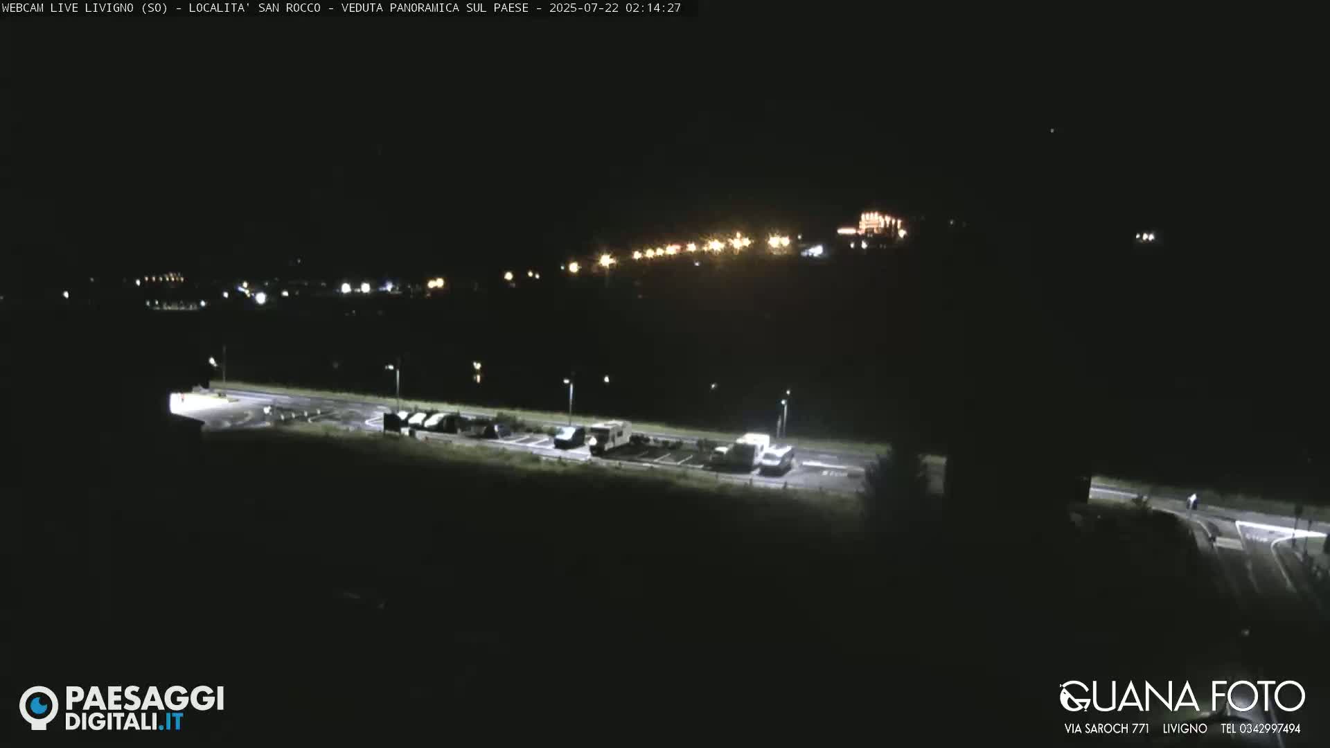 Livigno San Rocco Plateau Live Cam - Sondrio, Lombardy, Italy