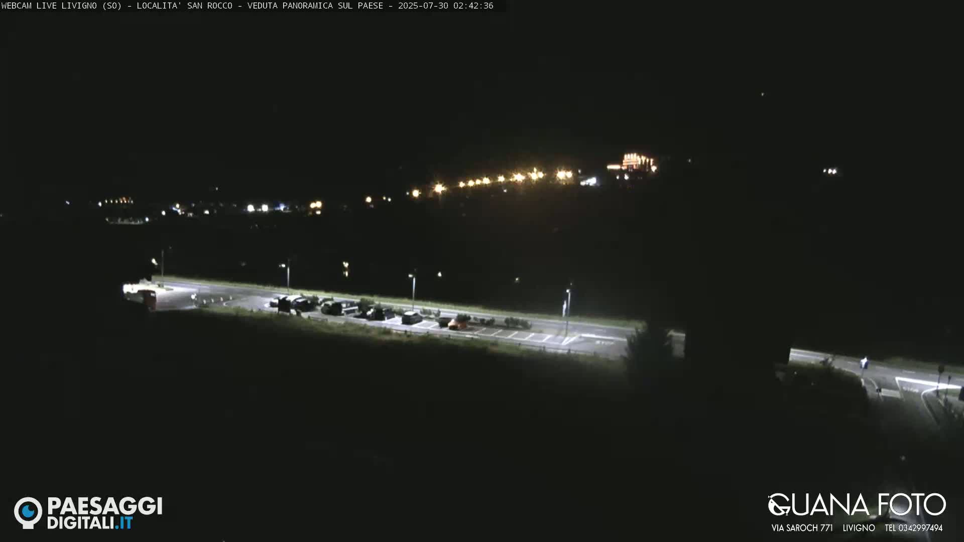Livigno San Rocco Plateau Live Cam - Sondrio, Lombardy, Italy