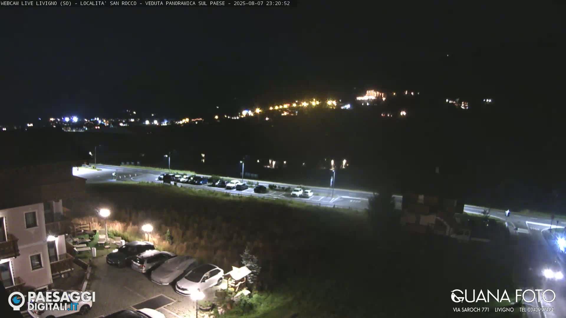Livigno San Rocco Plateau Live Cam - Sondrio, Lombardy, Italy