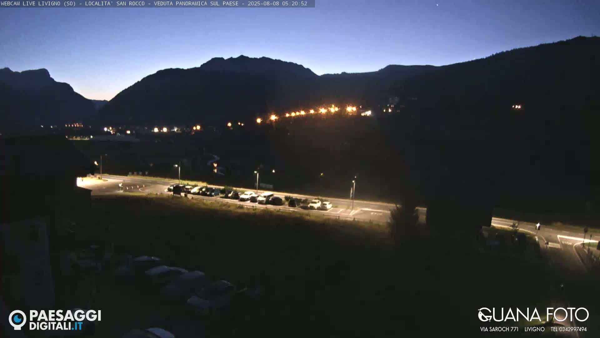 Livigno San Rocco Plateau Live Cam - Sondrio, Lombardy, Italy