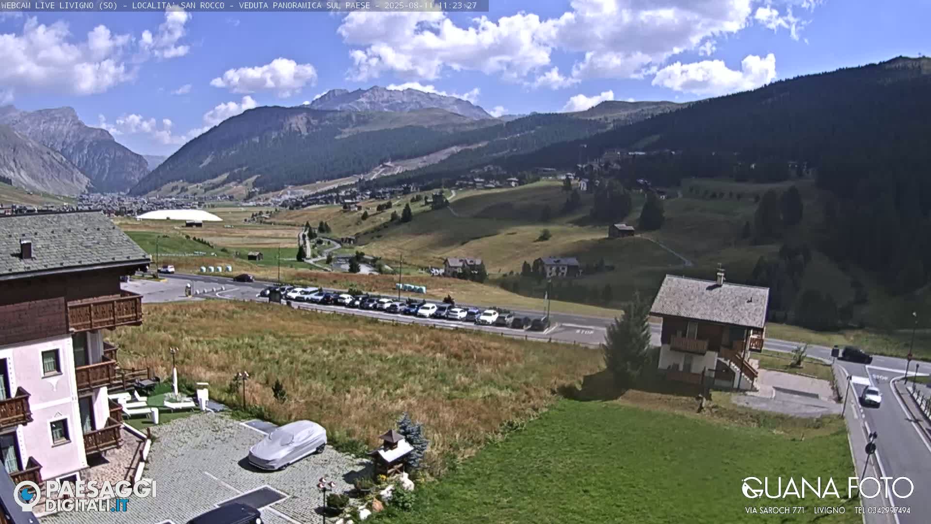 Livigno San Rocco Plateau Live Cam - Sondrio, Lombardy, Italy