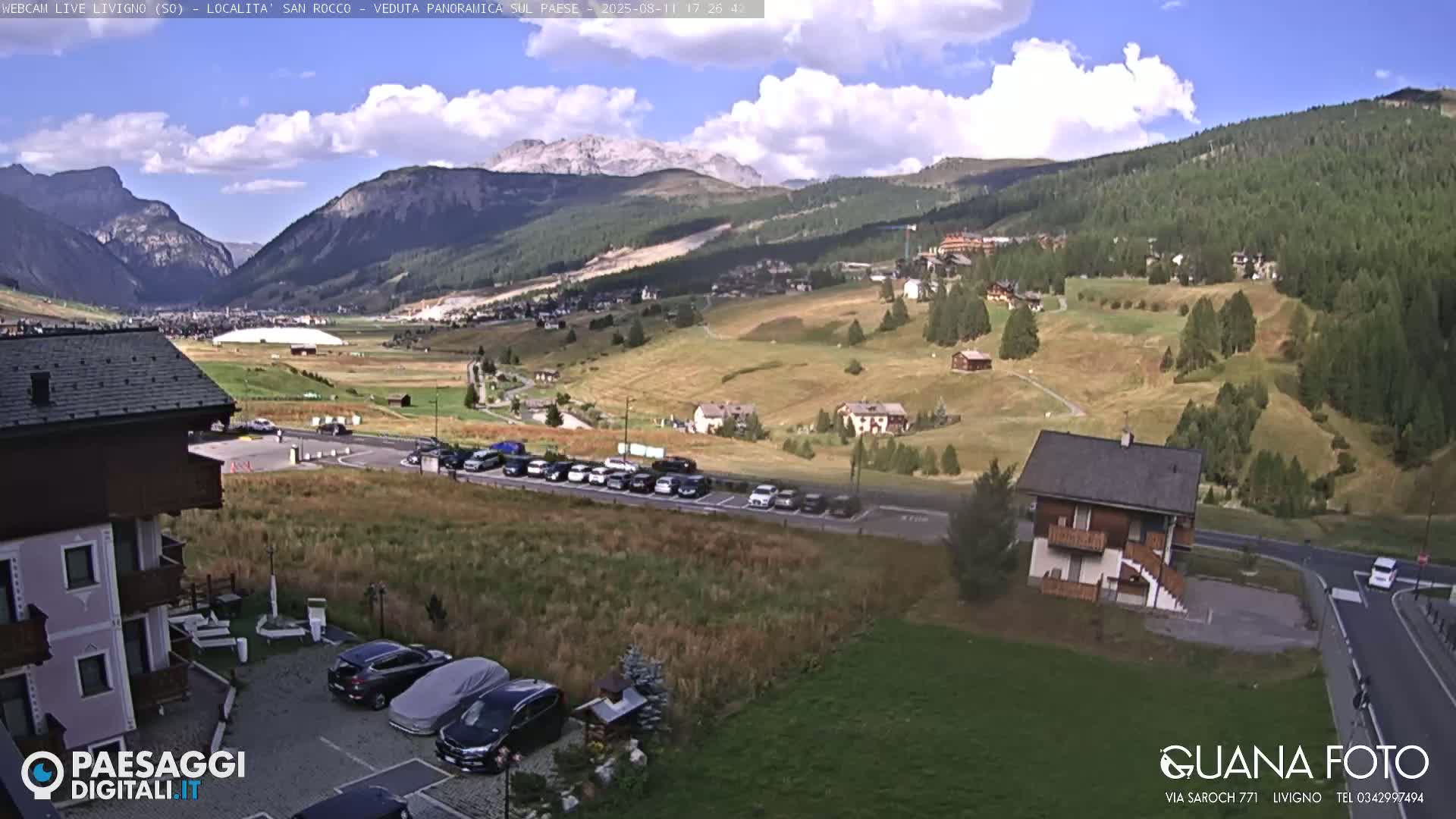 Livigno San Rocco Plateau Live Cam - Sondrio, Lombardy, Italy