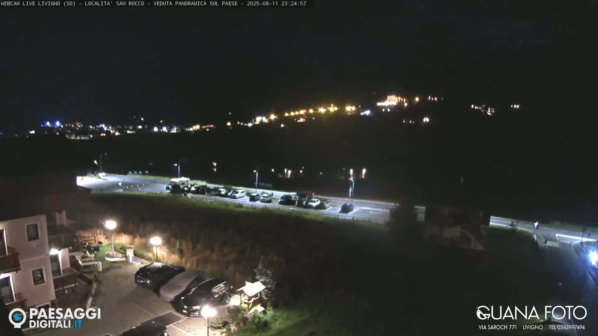 Livigno San Rocco Plateau Live Cam - Sondrio, Lombardy, Italy
