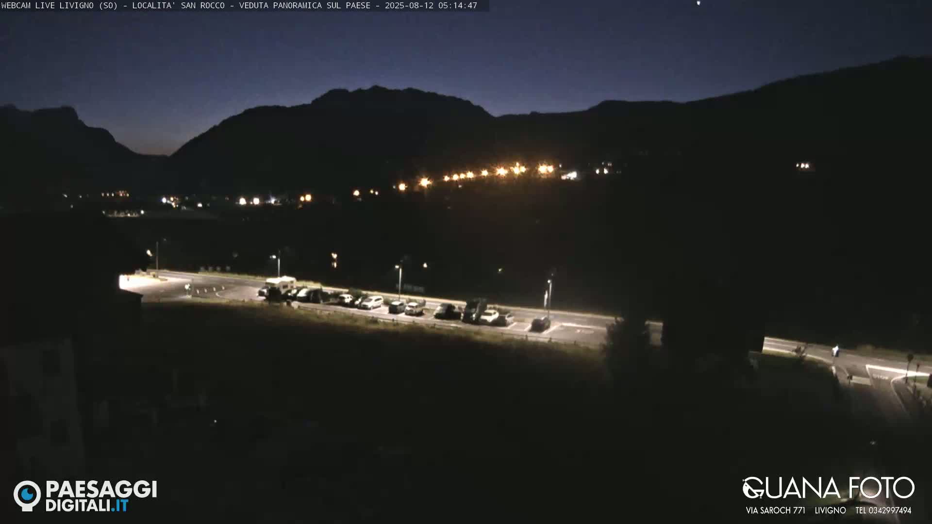 Livigno San Rocco Plateau Live Cam - Sondrio, Lombardy, Italy