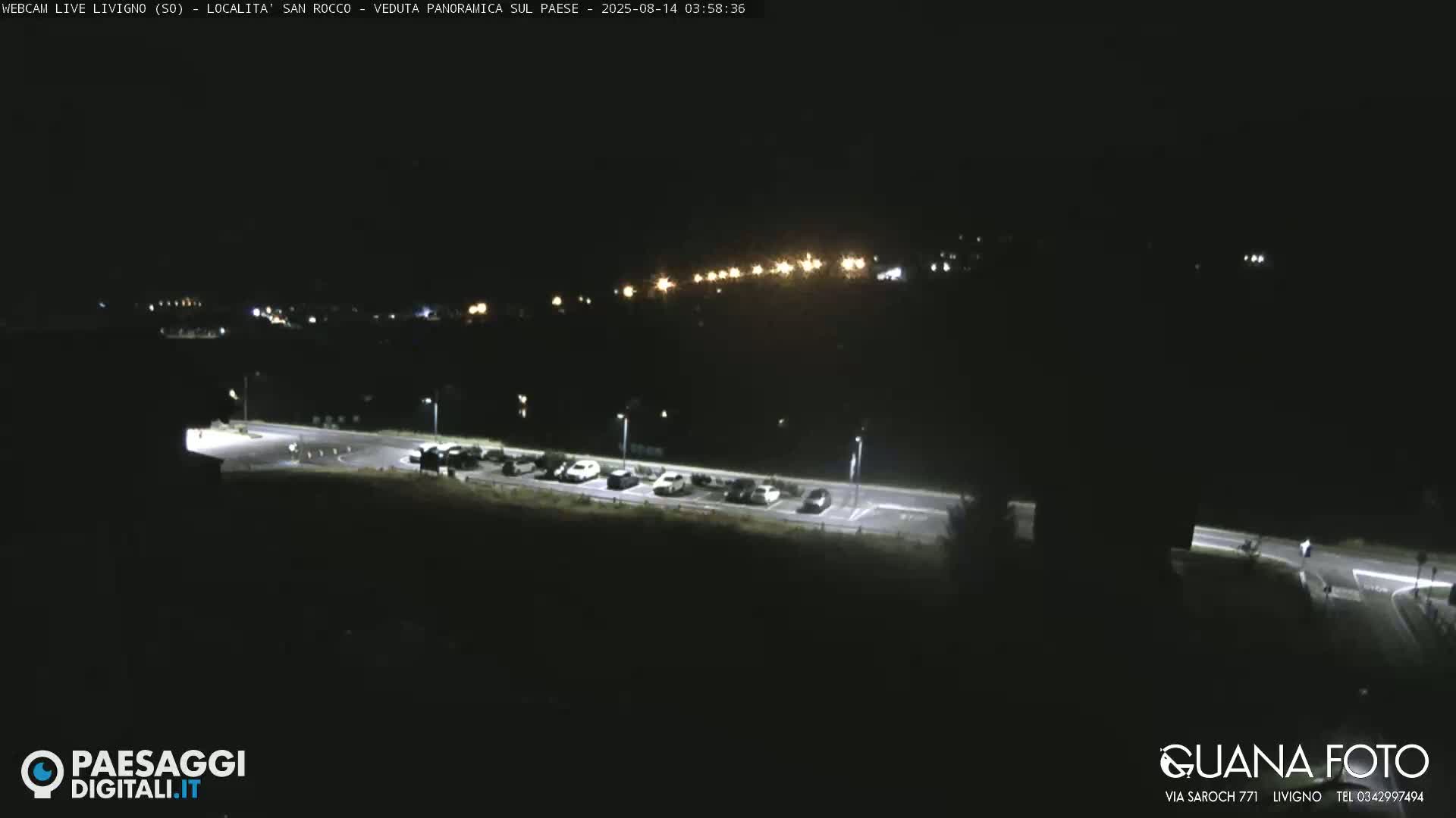 Livigno San Rocco Plateau Live Cam - Sondrio, Lombardy, Italy