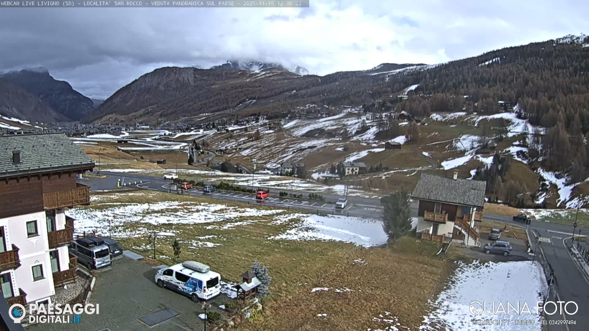 Livigno San Rocco Plateau Live Cam - Sondrio, Lombardy, Italy