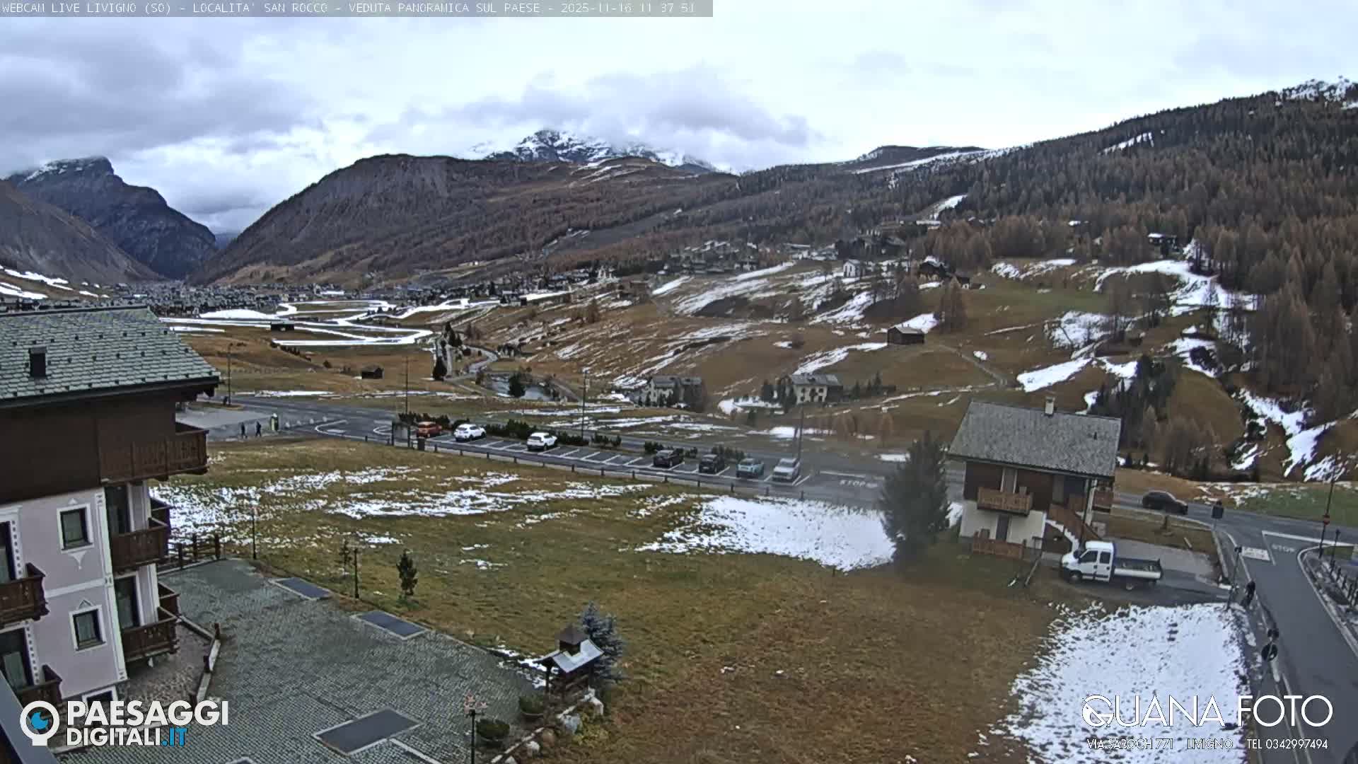 Livigno San Rocco Plateau Live Cam - Sondrio, Lombardy, Italy
