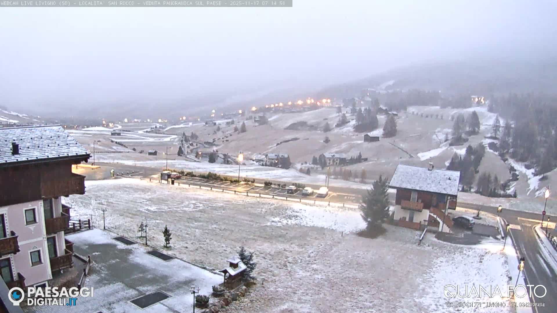 Livigno San Rocco Plateau Live Cam - Sondrio, Lombardy, Italy