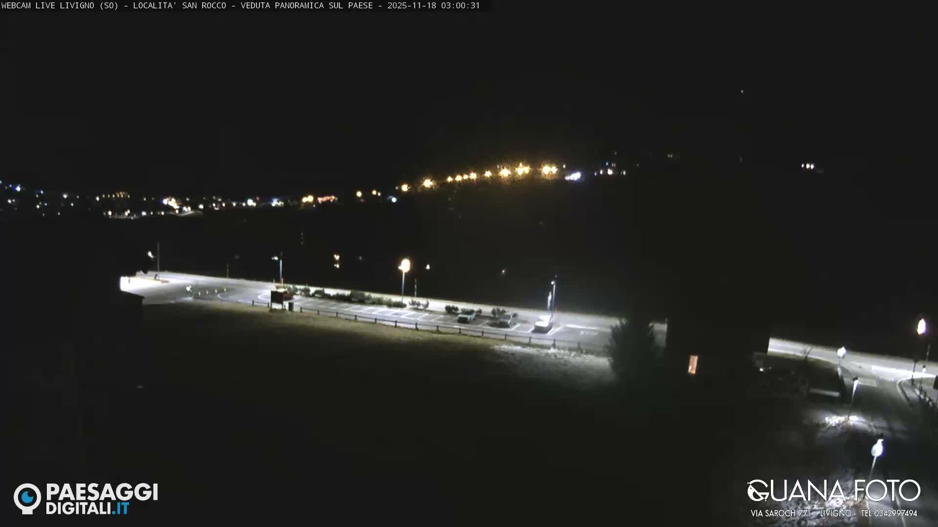 Livigno San Rocco Plateau Live Cam - Sondrio, Lombardy, Italy