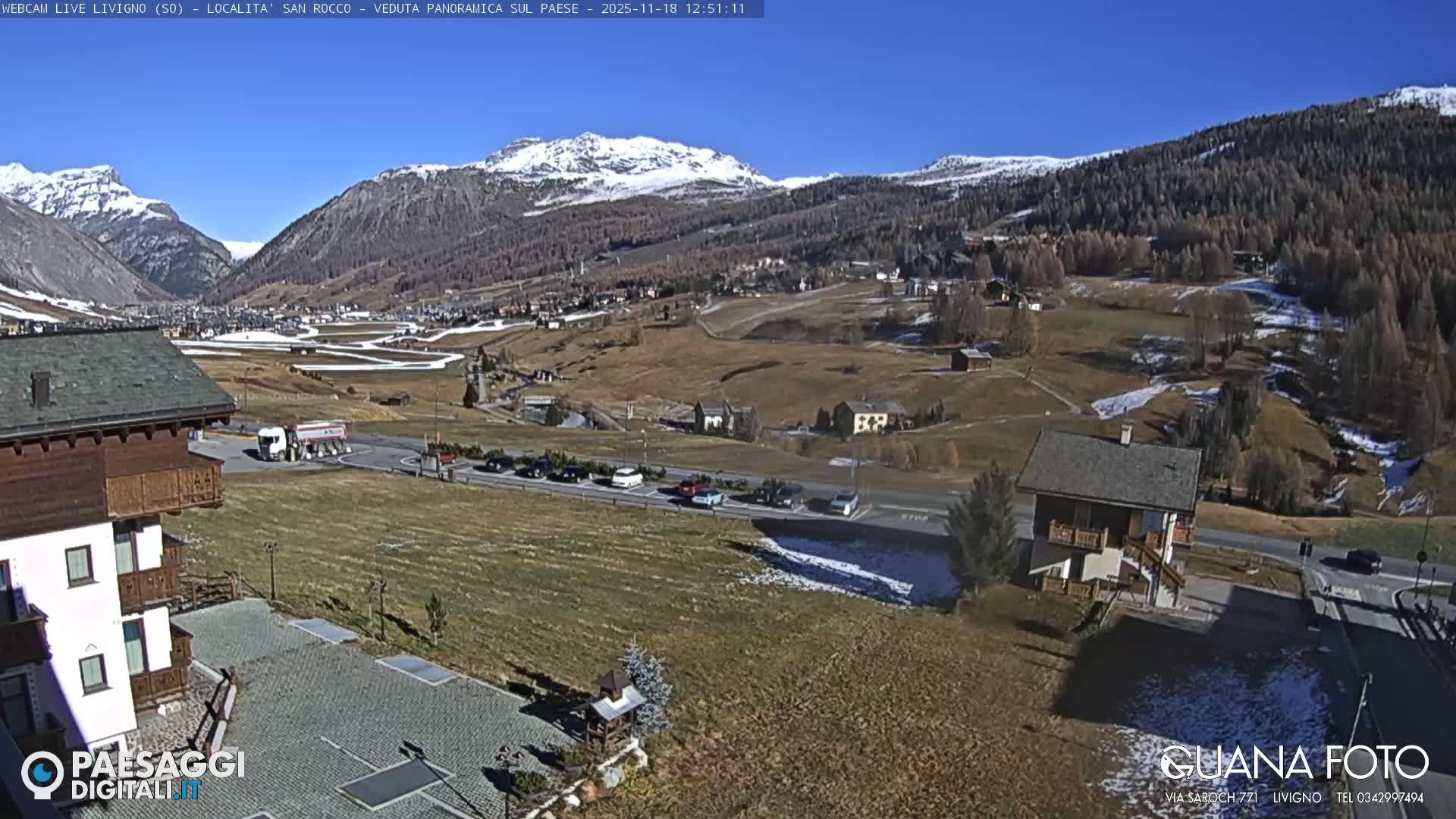 Livigno San Rocco Plateau Live Cam - Sondrio, Lombardy, Italy