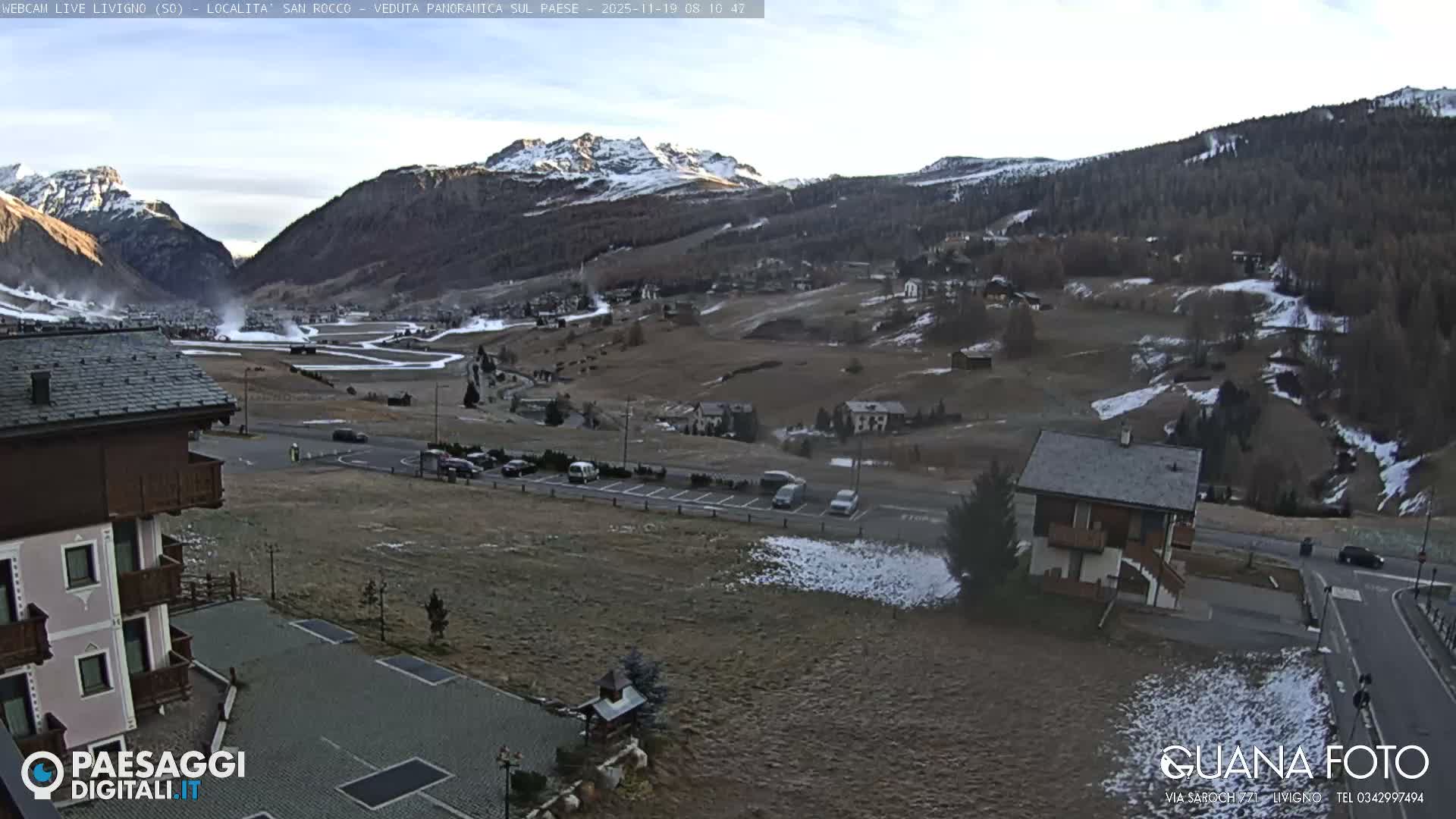 Livigno San Rocco Plateau Live Cam - Sondrio, Lombardy, Italy