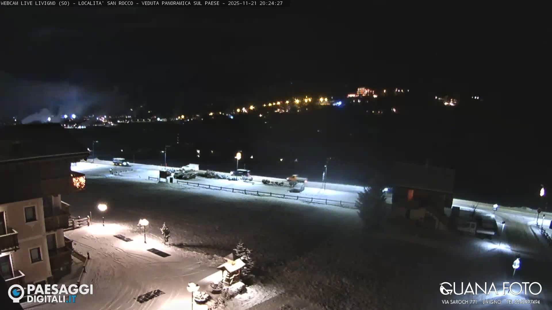 Livigno San Rocco Plateau Live Cam - Sondrio, Lombardy, Italy