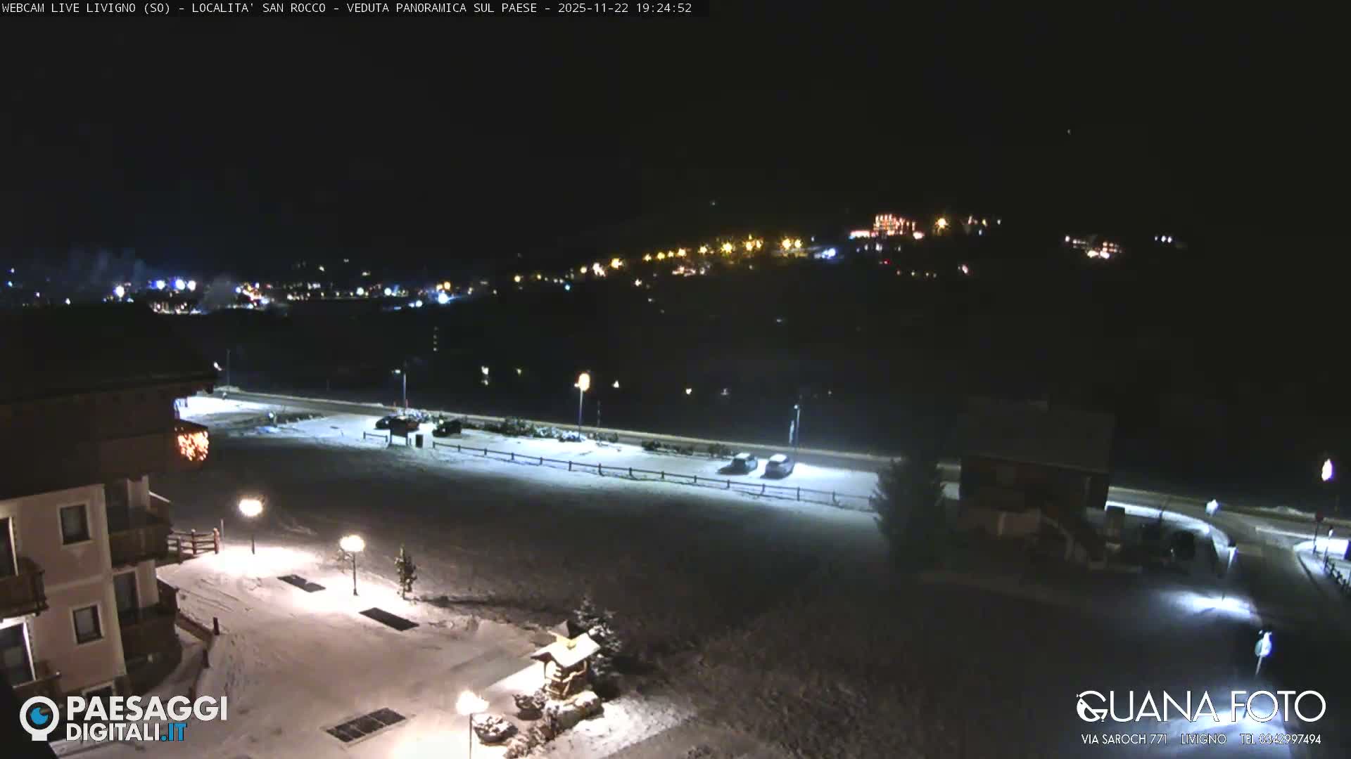 Livigno San Rocco Plateau Live Cam - Sondrio, Lombardy, Italy