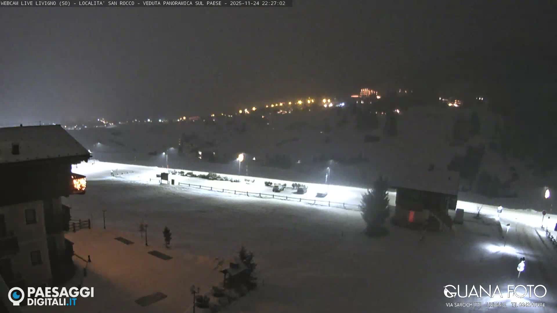 Livigno San Rocco Plateau Live Cam - Sondrio, Lombardy, Italy