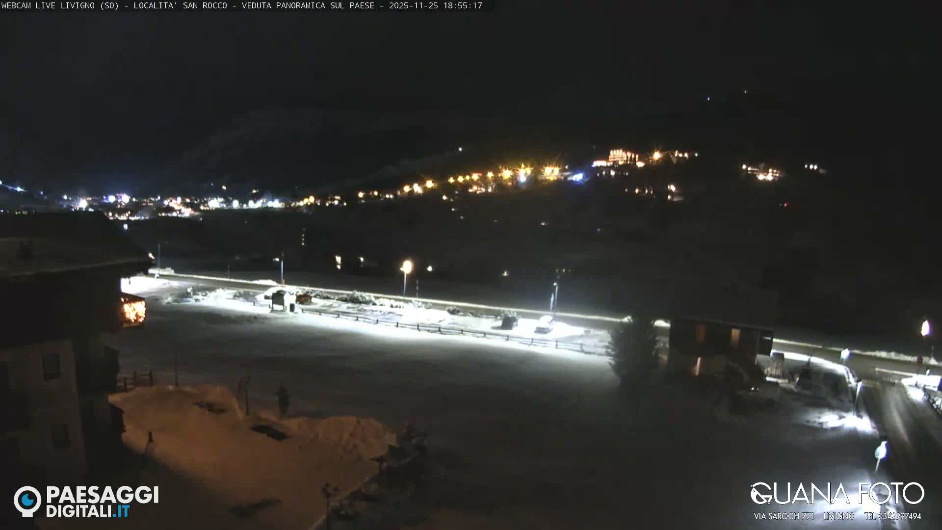 Livigno San Rocco Plateau Live Cam - Sondrio, Lombardy, Italy