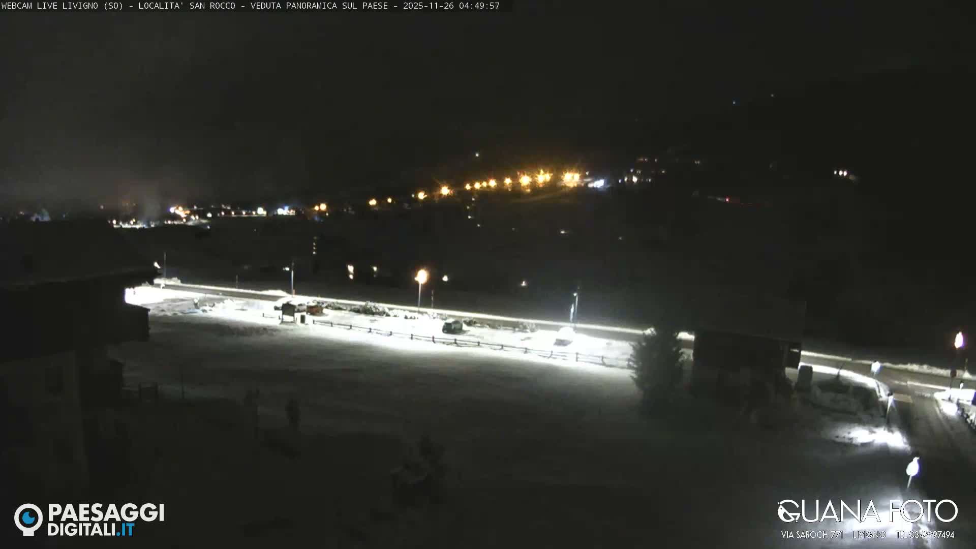 Livigno San Rocco Plateau Live Cam - Sondrio, Lombardy, Italy