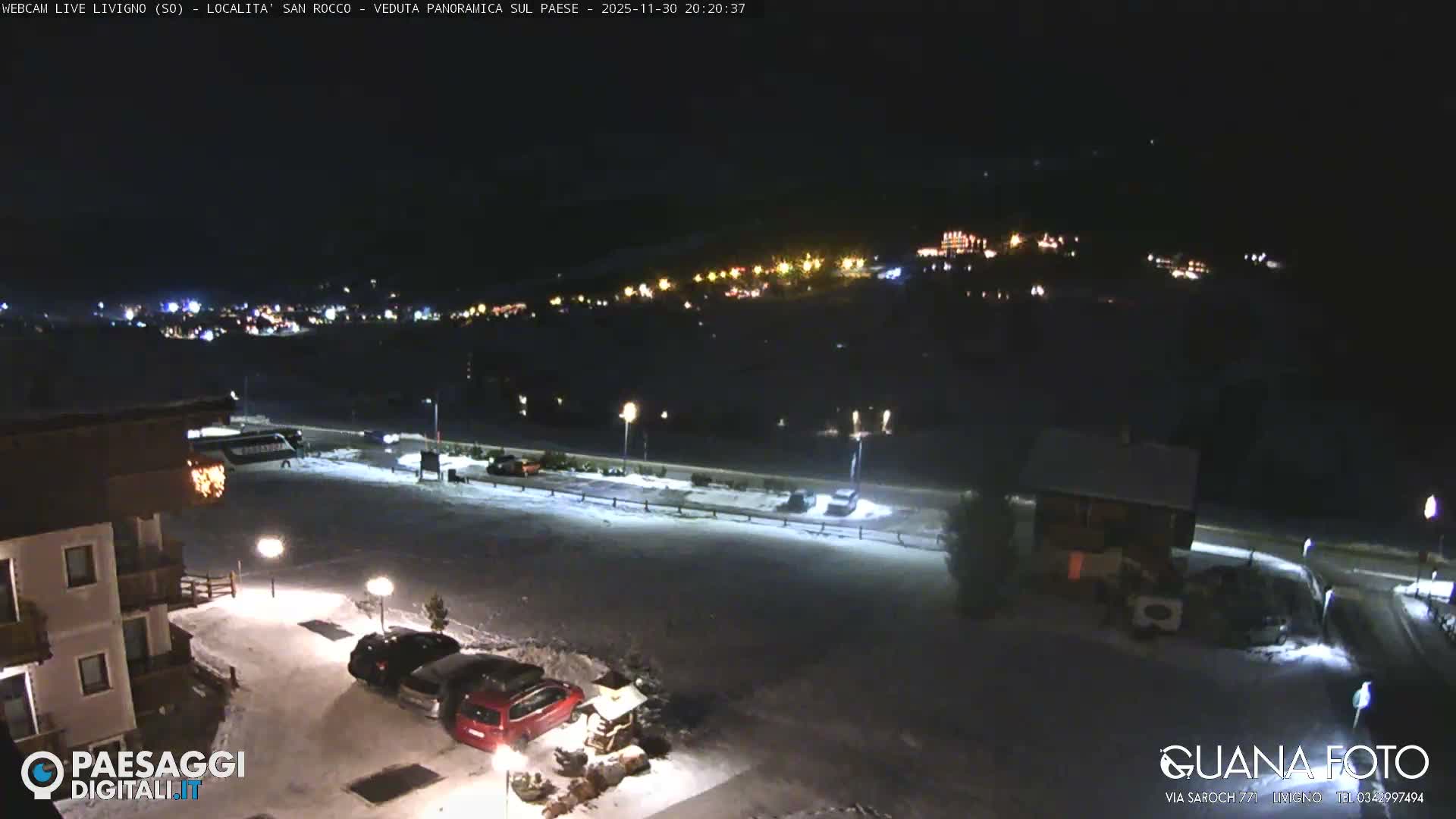 Livigno San Rocco Plateau Live Cam - Sondrio, Lombardy, Italy