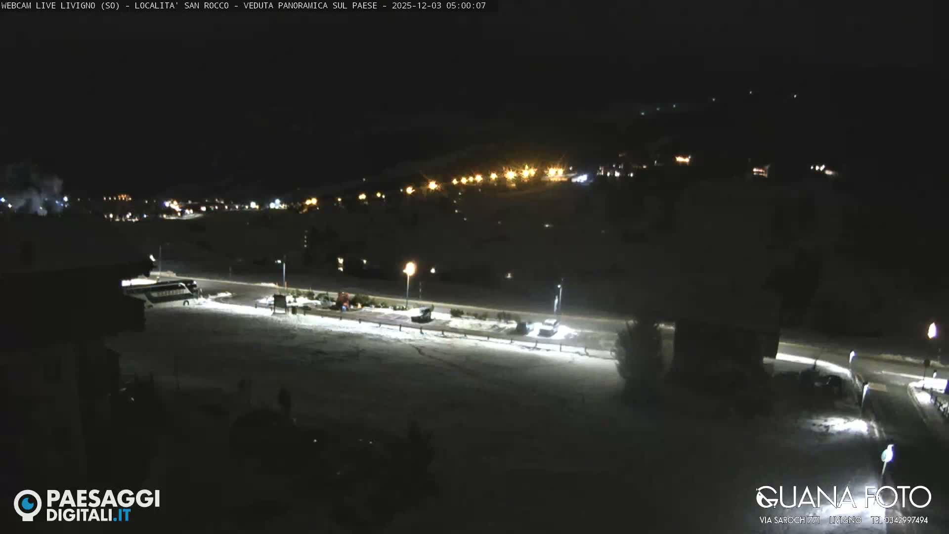 Livigno San Rocco Plateau Live Cam - Sondrio, Lombardy, Italy